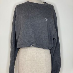 Champion cropped crewneck